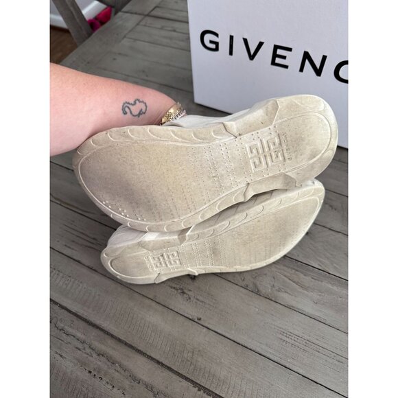 GIVENCHY Marshmallow Platform Slide Sandals Off White Rubber Size 38 8 - Picture 8 of 9